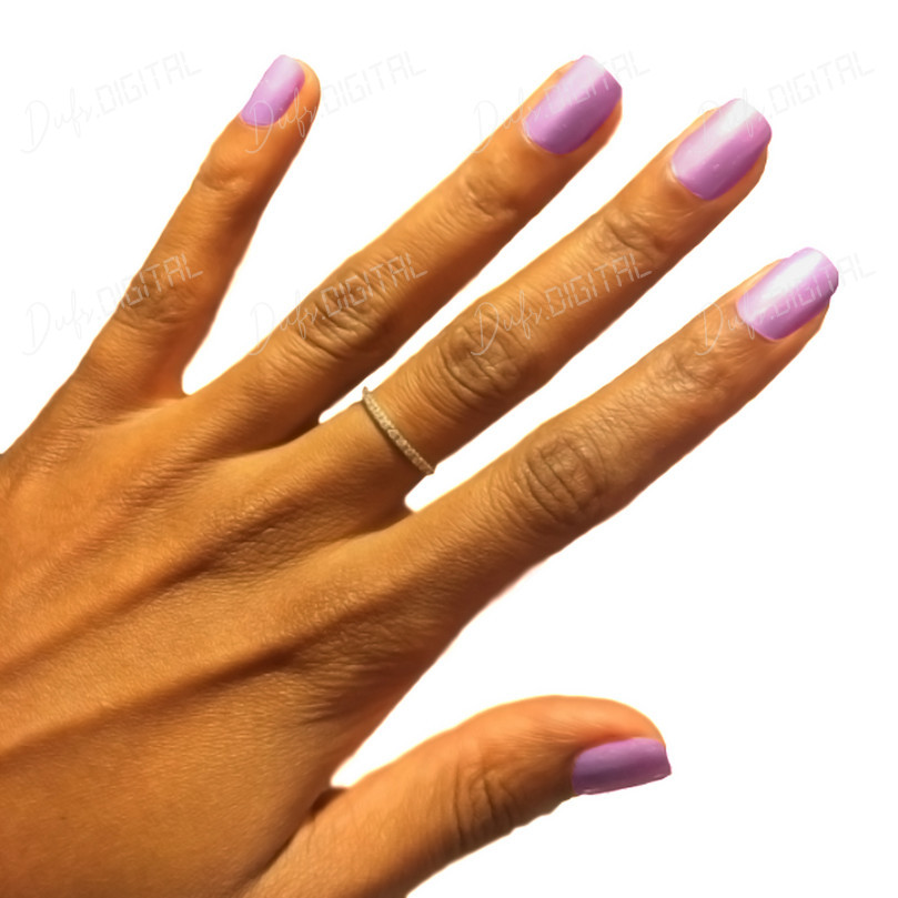 Elegant Purple Nails