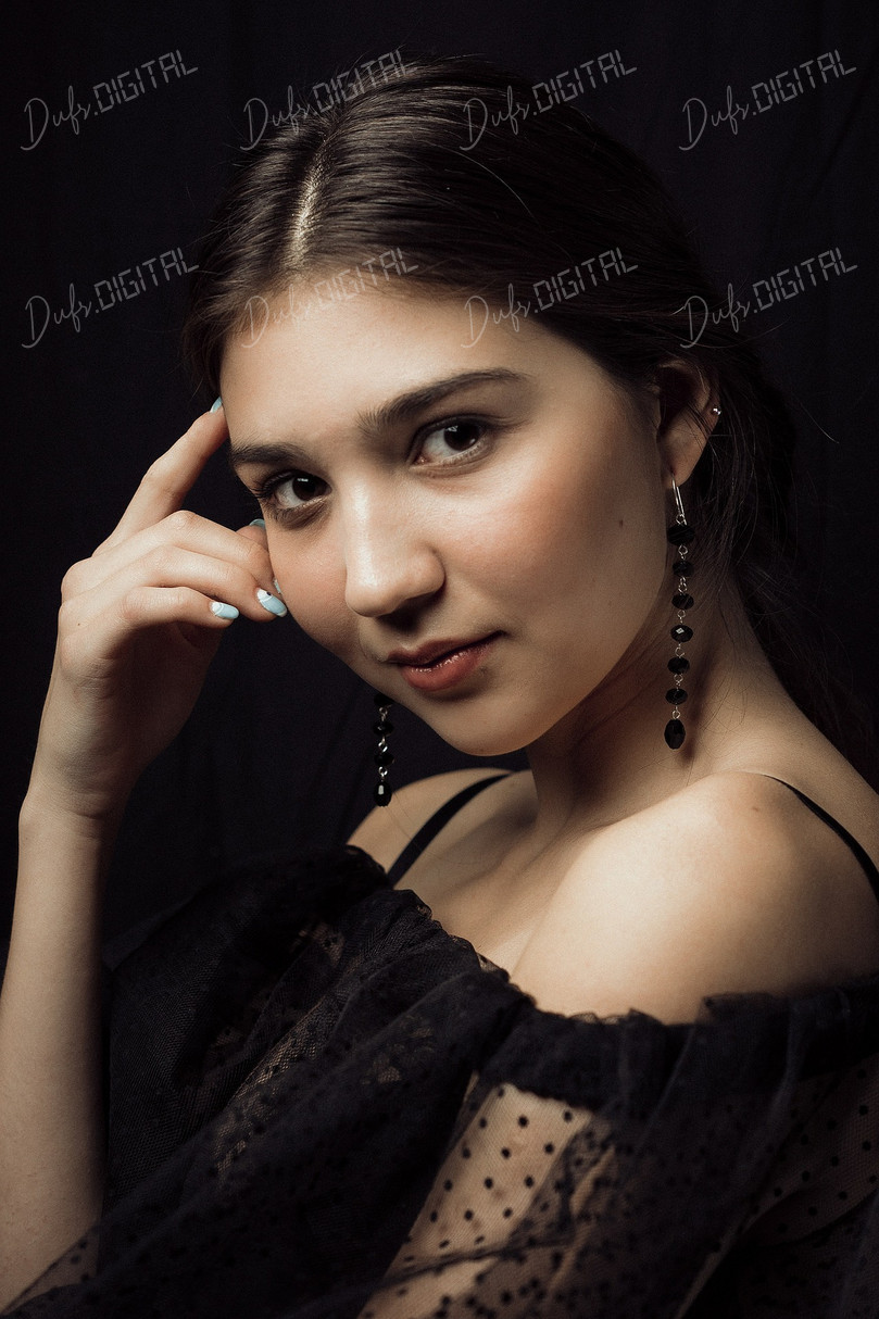 Elegant Portrait of Female