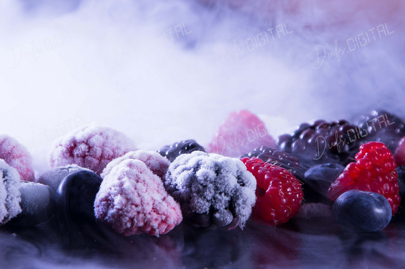 Frozen Berries Display