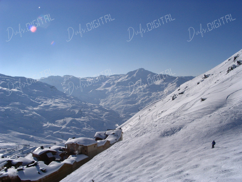 Snowy Mountain Landscape