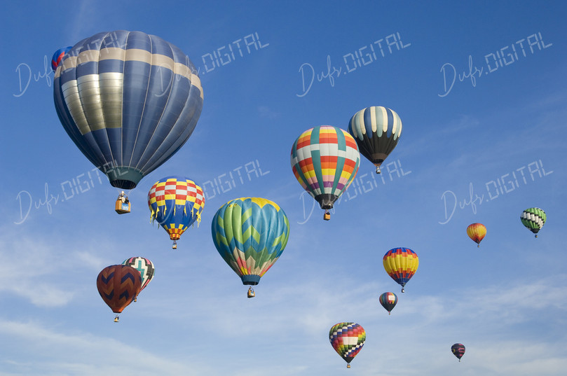 Colorful Hot Air Balloons