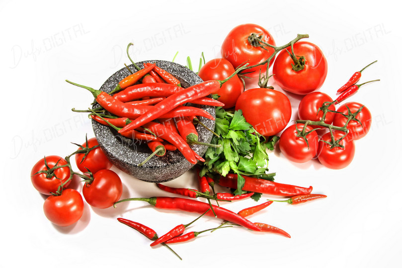 Fresh Red Vegetables