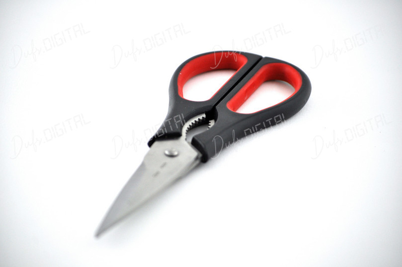 Red and Black Scissors
