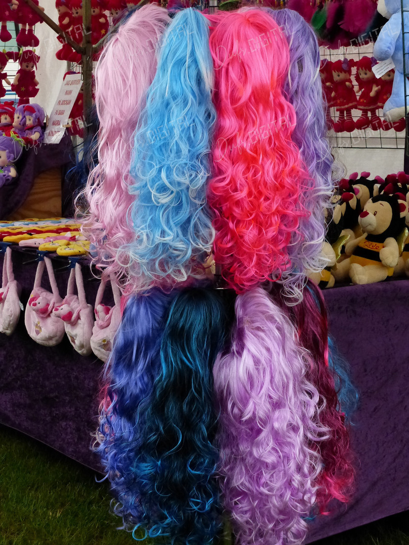 Colorful Curly Wigs