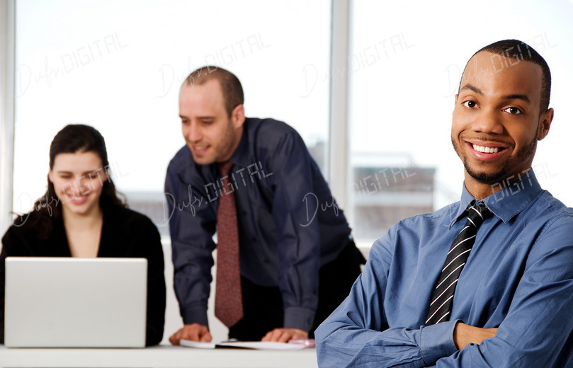 Confident Business Team