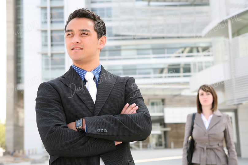 Confident Business Professionals