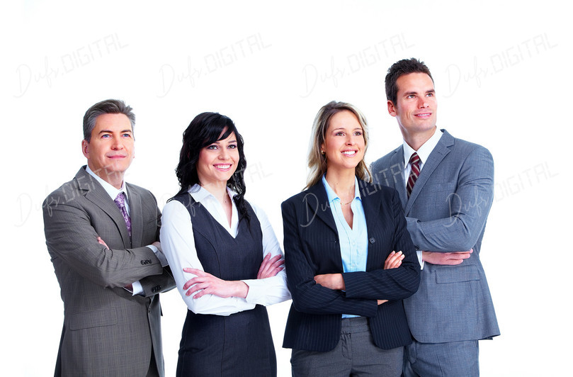 Confident Business Team