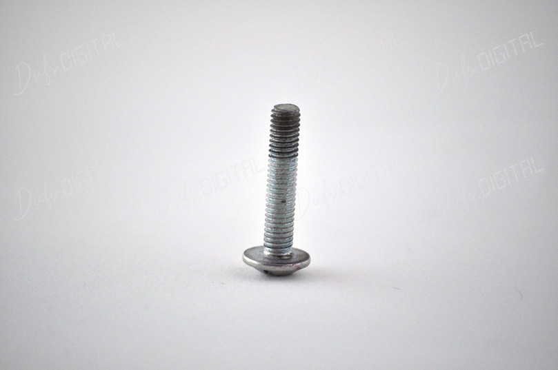 Metal Screw Isolated