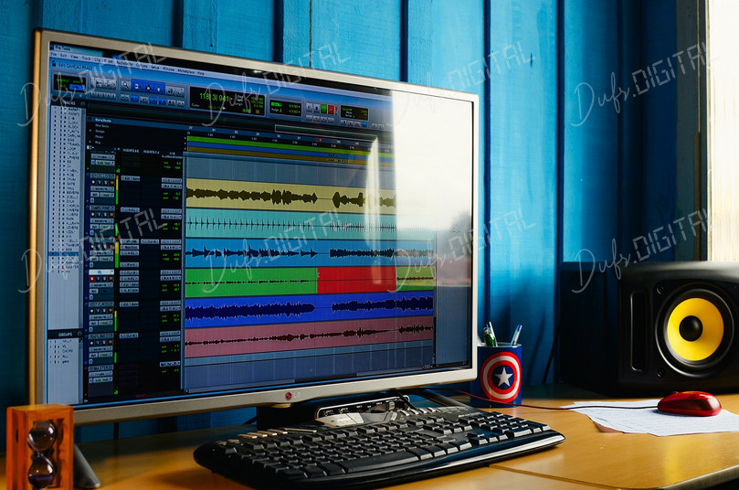 Music Production Workspace