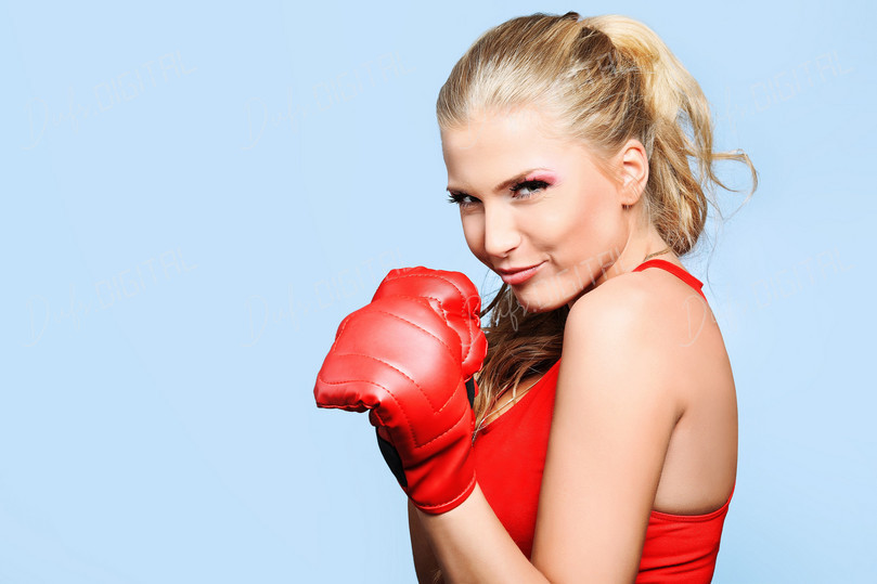 Confident Boxer Pose