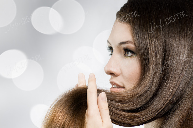 Elegant Hair Portrait