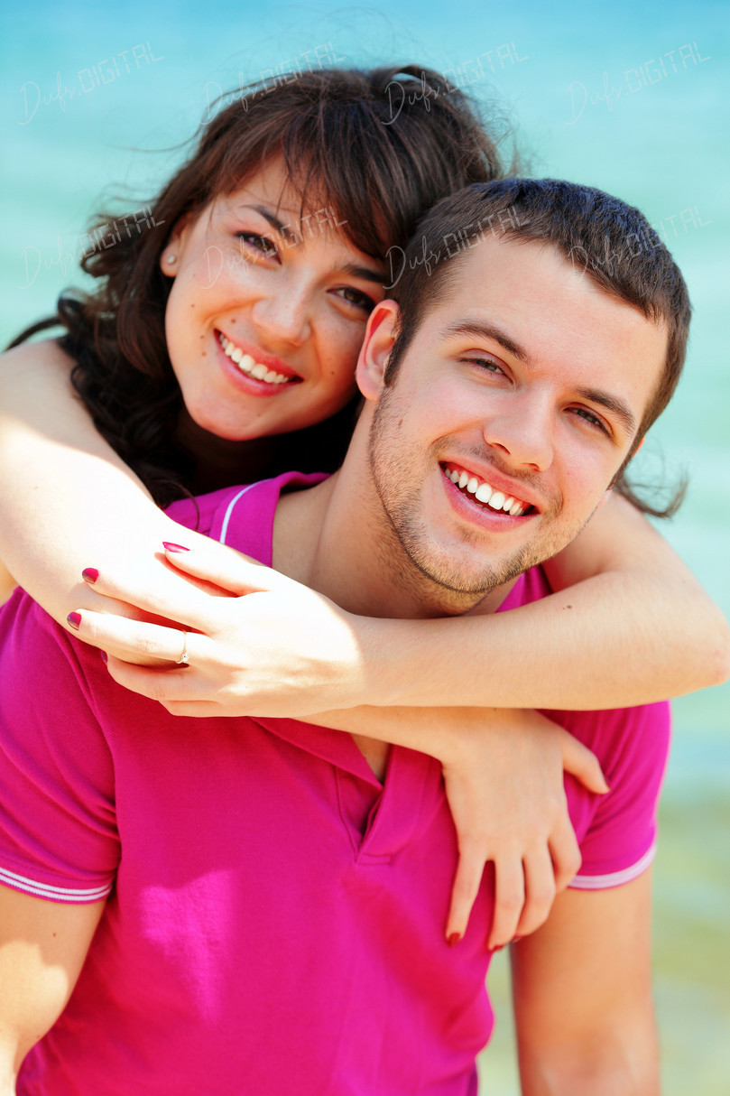 Happy Couple Smiling