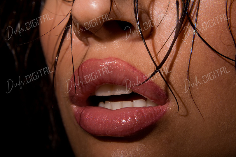 Close-Up Lips