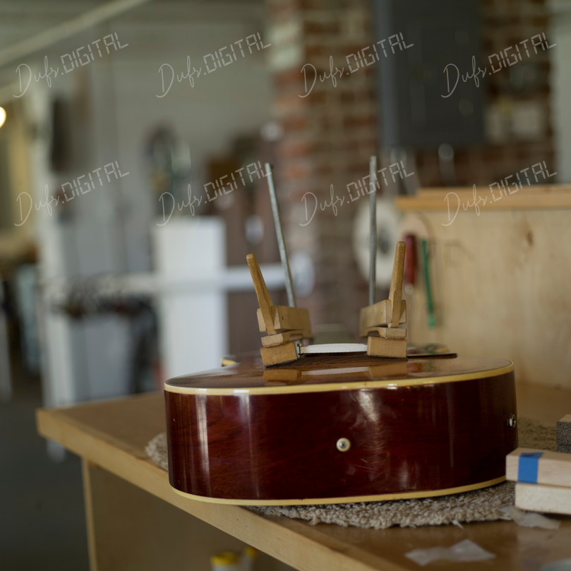 Guitar in Workshop