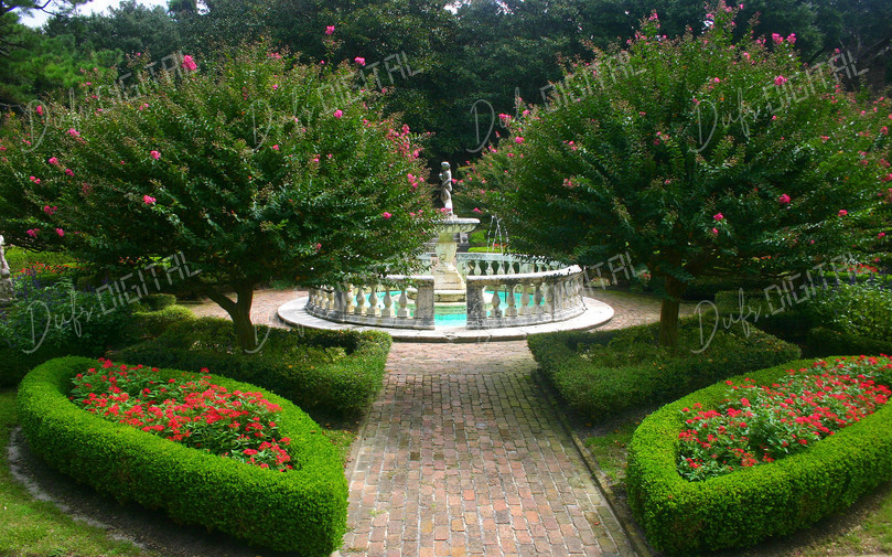 Serene Garden Fountain