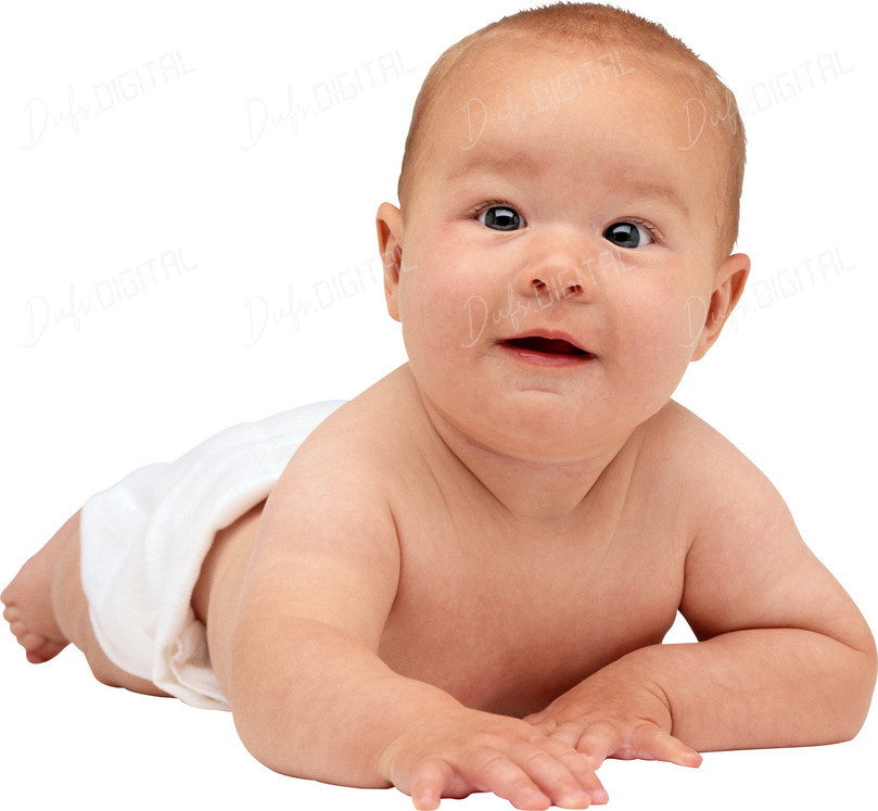 Happy Baby Crawling