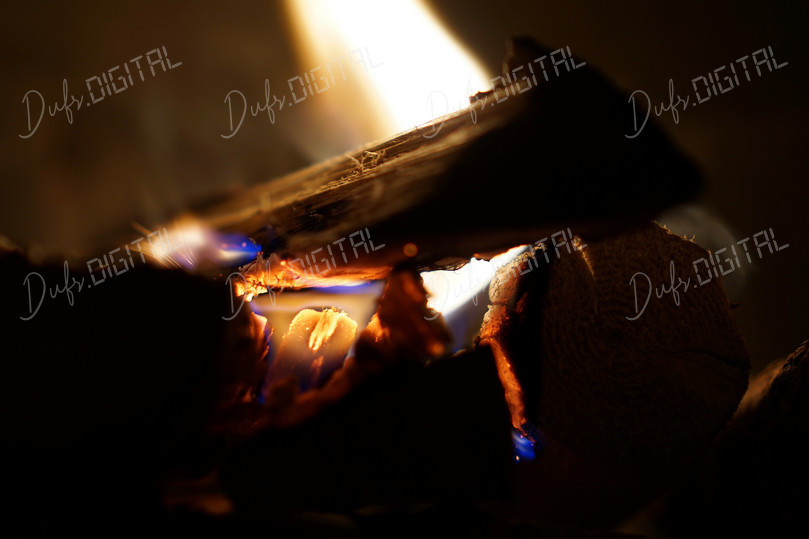 Flames and Wood