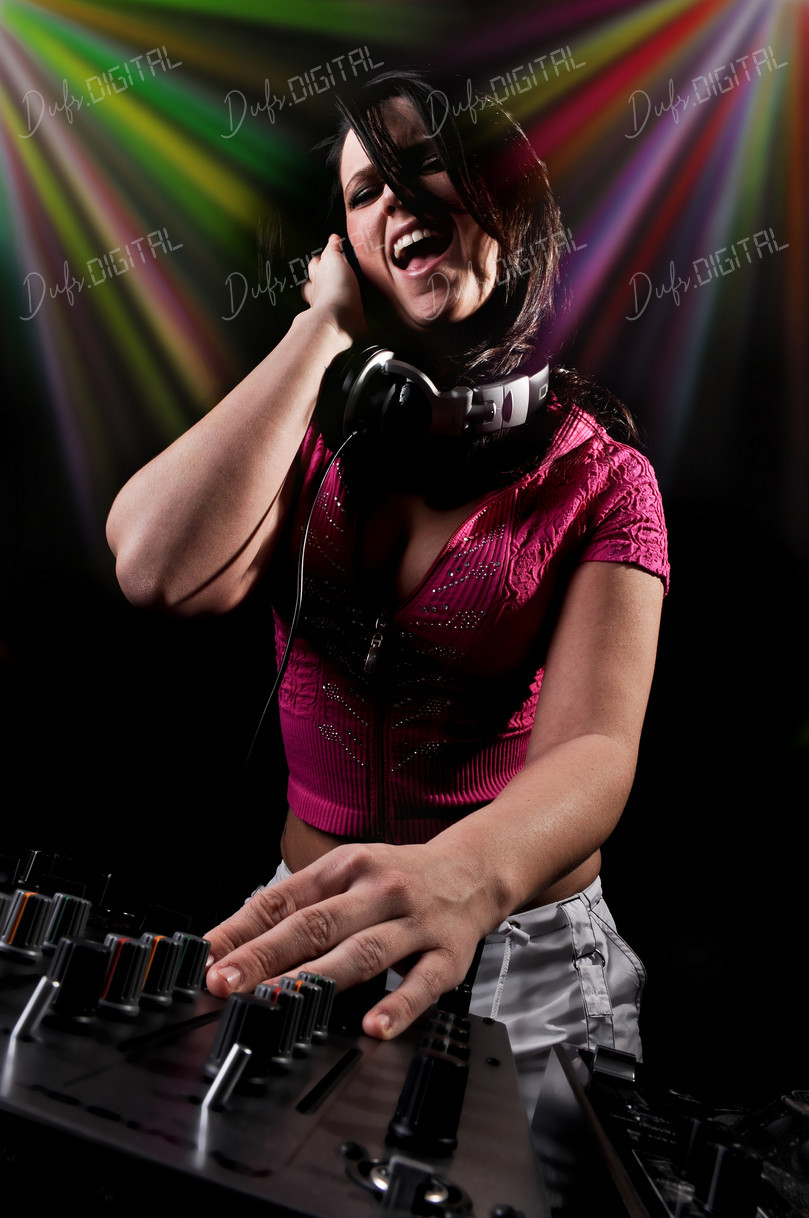 Energetic DJ Performance