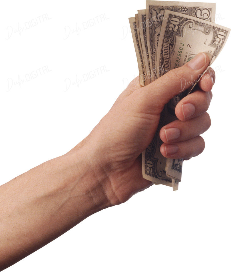 Hand Holding Cash