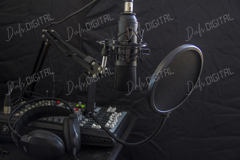 Podcasting Equipment Setup