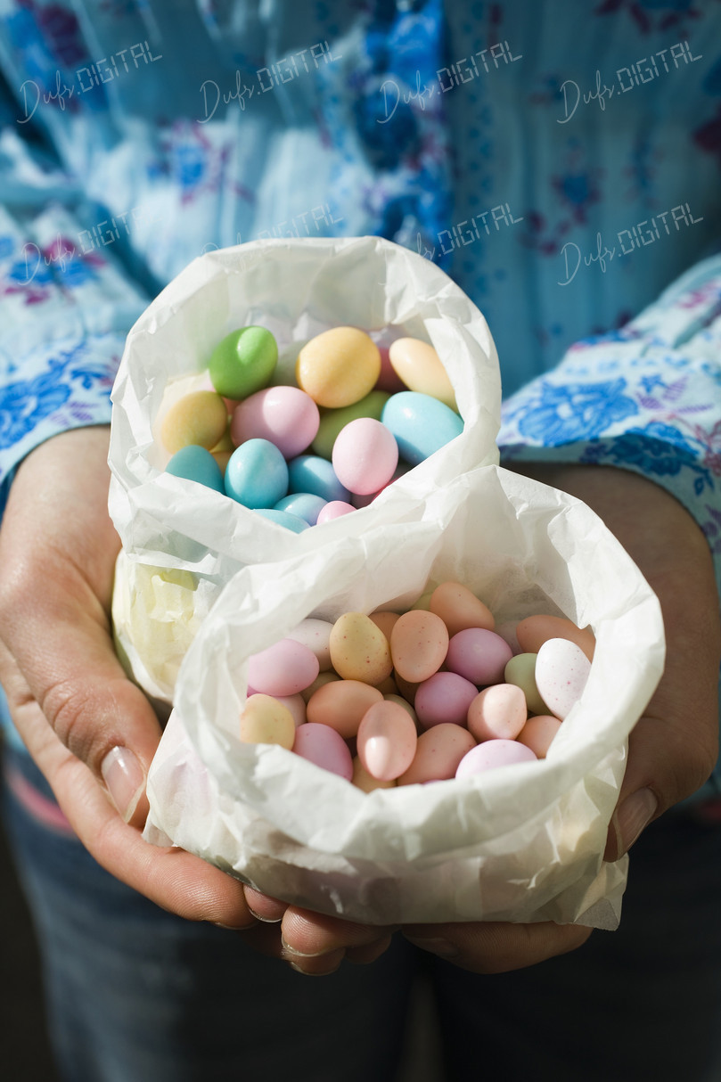 Colorful Candy Eggs