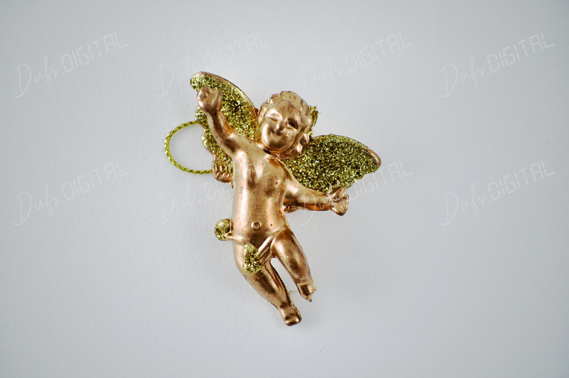 Golden Fairy Figurine