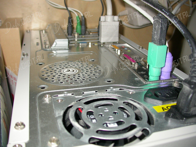 Computer Hardware Close-Up