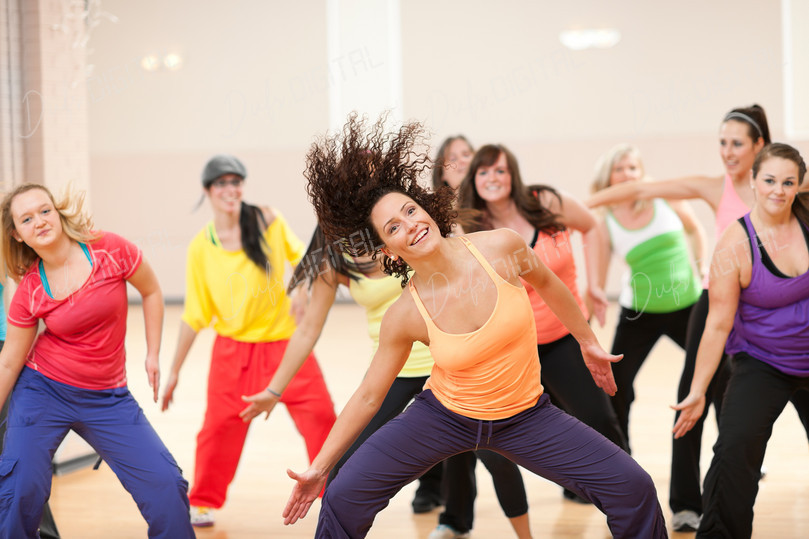 Energetic Dance Class