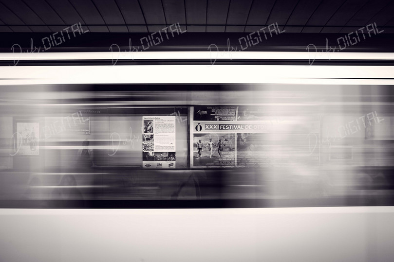 Motion Blur Subway