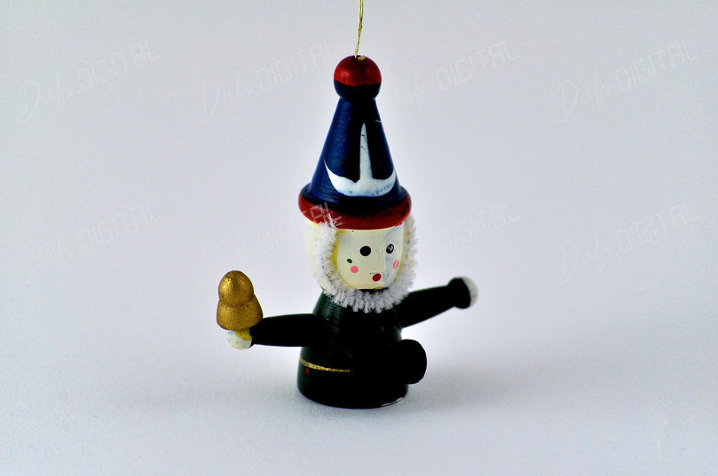 Colorful Wooden Christmas Ornament