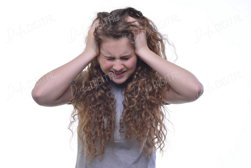 Frustrated Young Girl