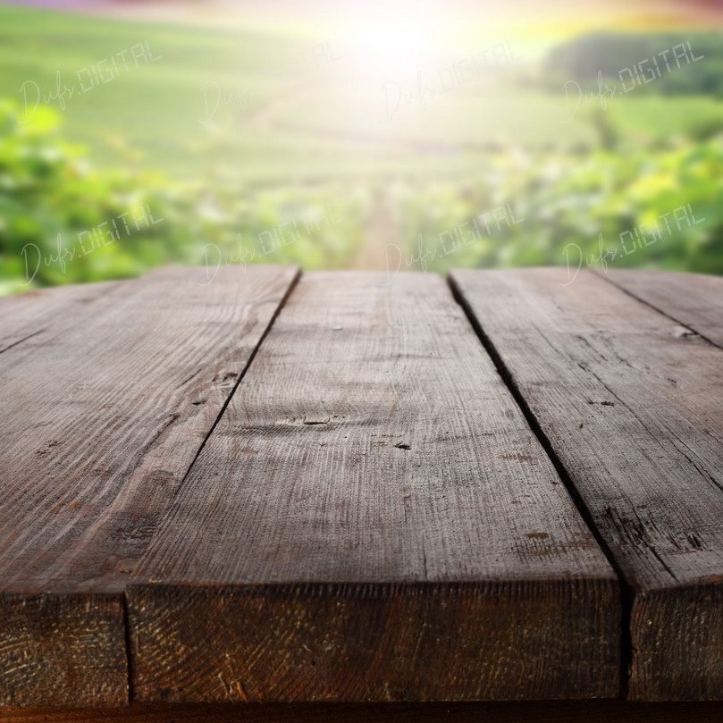 Wooden Table Background