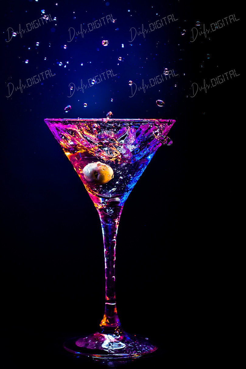 Vibrant Cocktail Splash