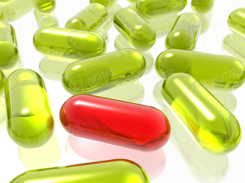 Vibrant Capsules Background