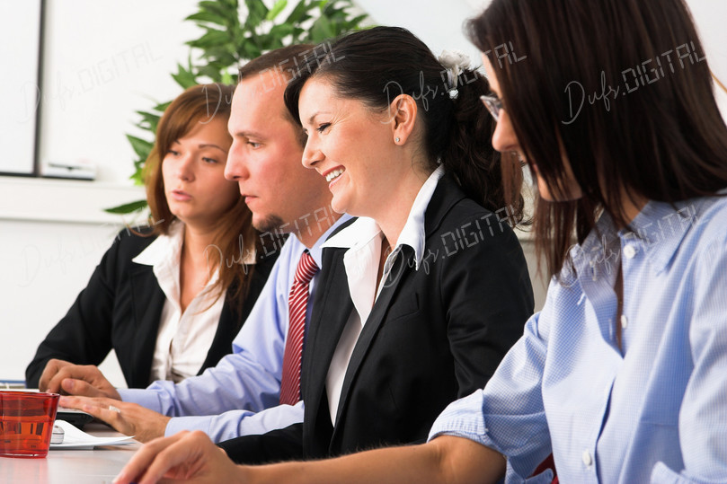 Business Meeting Focus