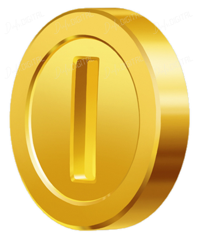 Golden Coin Symbol