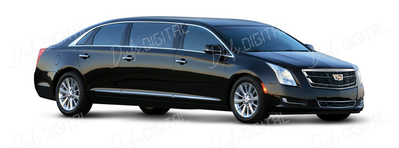 Luxurious Black Limousine