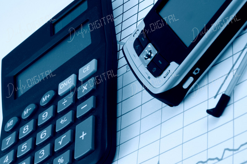 Calculator and Mobile Phone