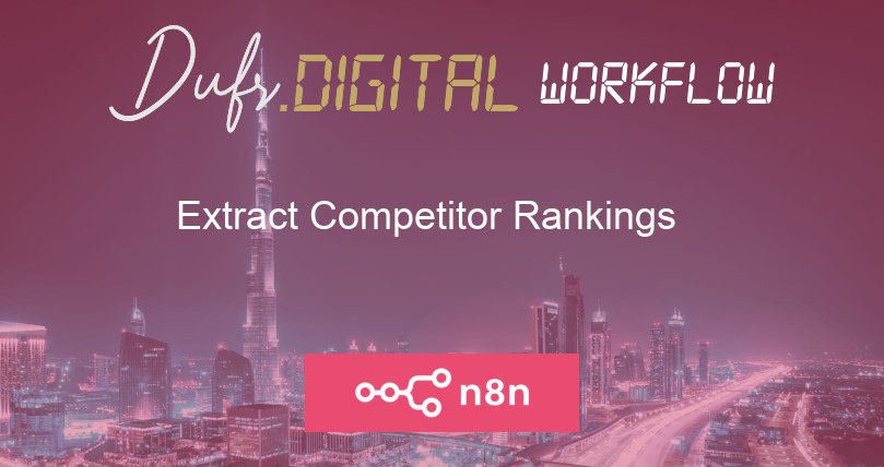 Extract Competitor Rankings