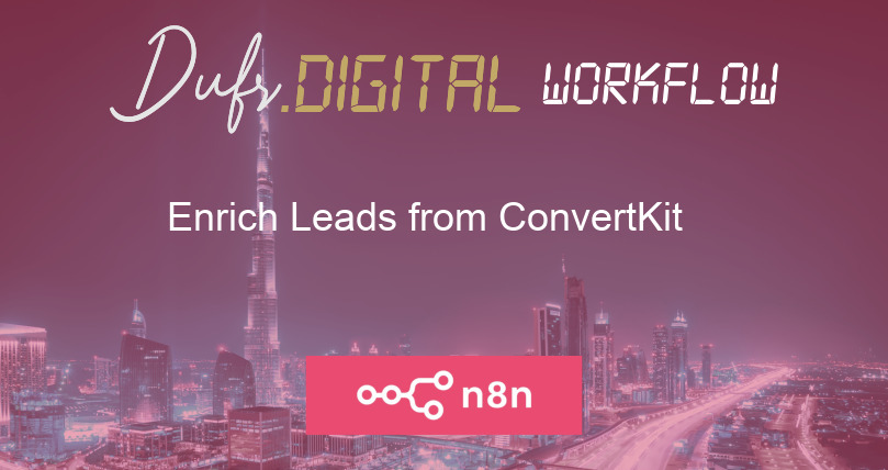 Enrich Leads from ConvertKit