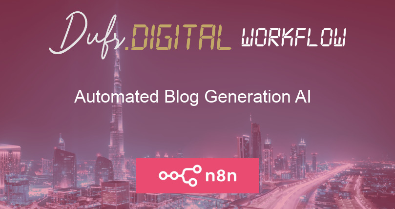 Automated Blog Generation AI