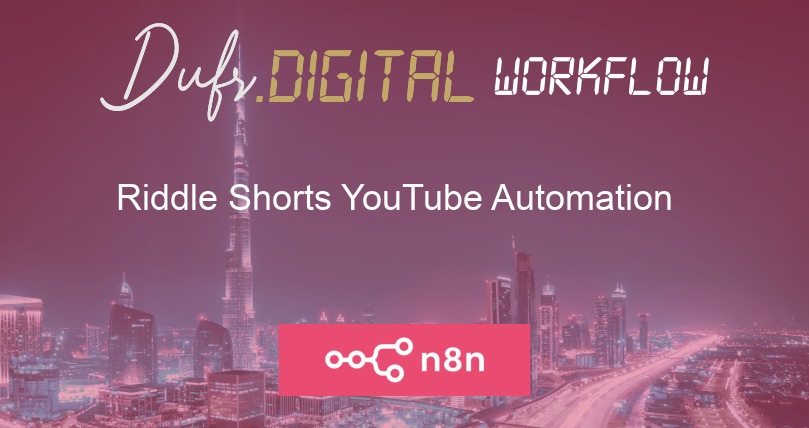 Riddle Shorts YouTube Automation