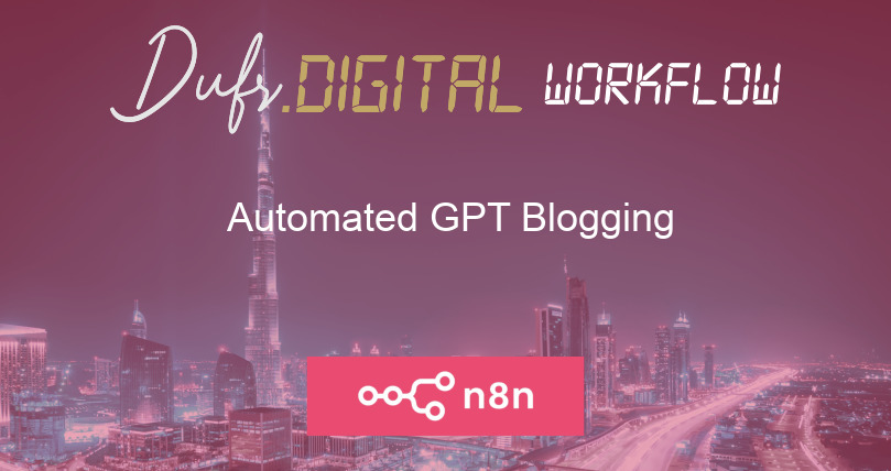 Automated GPT Blogging