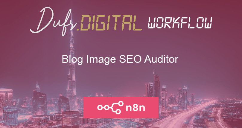 Blog Image SEO Auditor