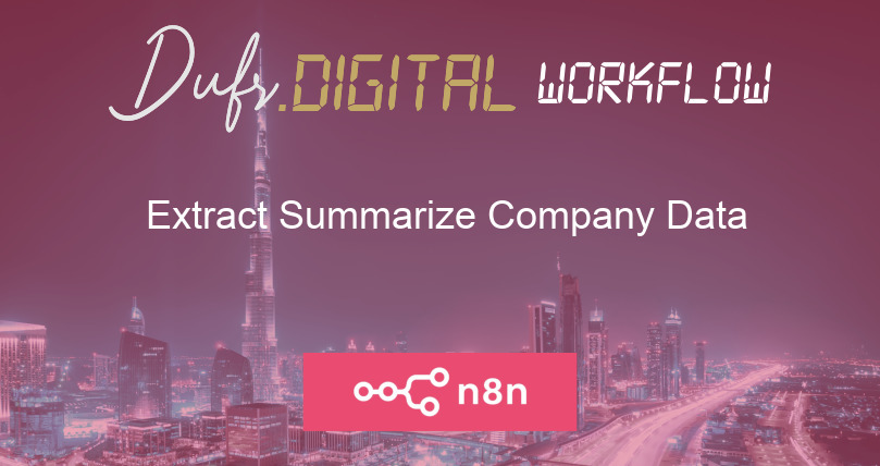 Extract Summarize Company Data