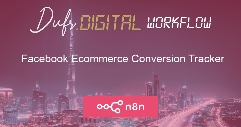 Facebook Ecommerce Conversion Tracker