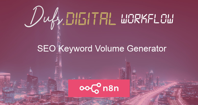 SEO Keyword Volume Generator