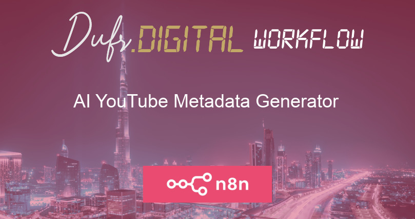 AI YouTube Metadata Generator