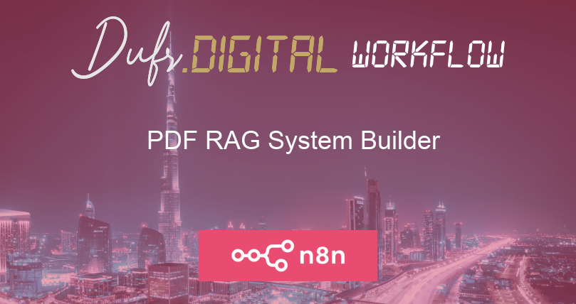 PDF RAG System Builder