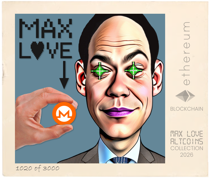 Max Love Monero #1020 NFT